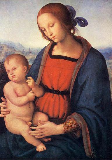 Pietro Perugino Madonna with Child oil painting image